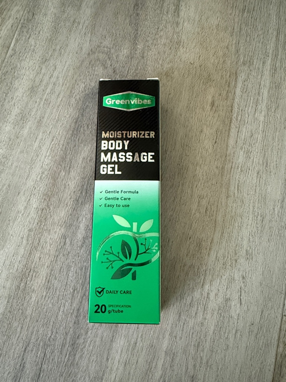 Greenvibes Moisturizer Body Massage Gel - Green